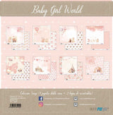 PACK DE PAPELES 30*30cm. BABY GIRL PAPERS FOR YOU