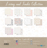 PACK DE PAPELES 30*30cm. LOVING AND TENDERS PAPERS FOR YOU