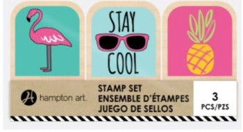 SET DE MINI TIMBRES HAMPTON