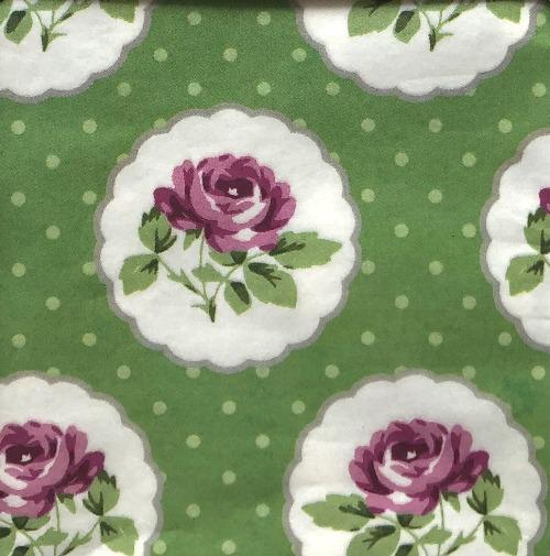 SET DE PAPELES DECOUPAGE ROSE POLKA CRAFT CONSORTIUM