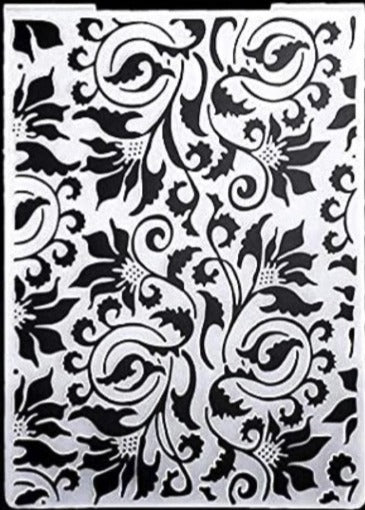 EMBOSSING FOLDER 10*15cm CRAFTYDIY (PLANTILLAS DE RELIEVE)