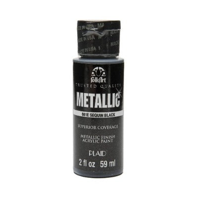 PINTURA ACRILICA METALICA FOLKART (59ML) (Variedad de colores)