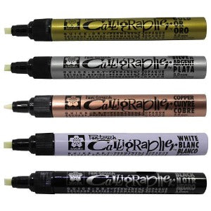 LAPICES CALIGRAFICO DE SAKURA - 5.0mm plata